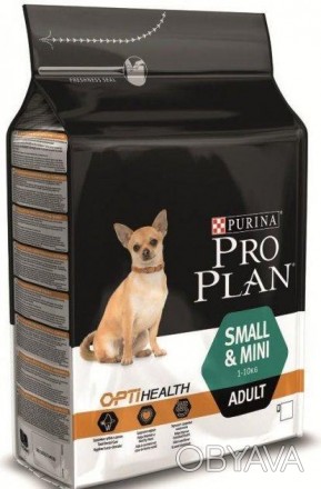 БУДЬ ПОДАРУНОК!
Purina Pro Plan Dog Small&Mini Adult з куркою й рисом — корм для. . фото 1