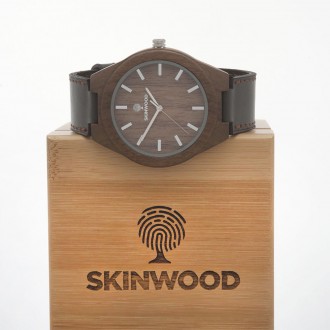 Дерев'яний наручний годинник "SkinWood"
Представляємо Вашій увазі однойменний де. . фото 10