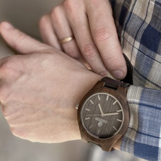 Дерев'яний наручний годинник "SkinWood"
Представляємо Вашій увазі однойменний де. . фото 9