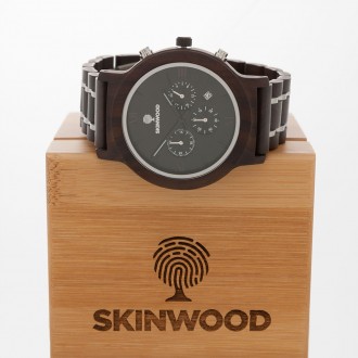 Дерев'яний наручний годинник "SkyLine"
Оригінальний годинник Skyline виготовляєт. . фото 11