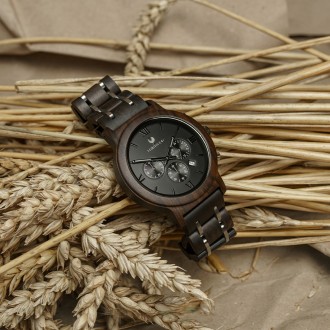 Дерев'яний наручний годинник "SkyLine"
Оригінальний годинник Skyline виготовляєт. . фото 6