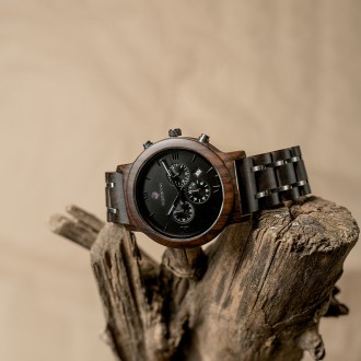 Дерев'яний наручний годинник "SkyLine"
Оригінальний годинник Skyline виготовляєт. . фото 4