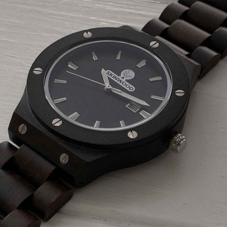 Дерев'яний наручний годинник "BlackWood"
Оригінальний годинник BlackWood виготов. . фото 12