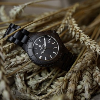 Дерев'яний наручний годинник "BlackWood"
Оригінальний годинник BlackWood виготов. . фото 6