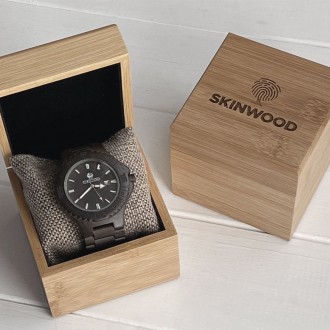 Деревянные наручные часы "BlackWood" 
Представляем Вашему вниманию винтажные, из. . фото 8