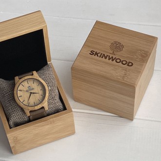 Деревянные наручные часы "SkinWood White New" 
Представляем Вашему вниманию винт. . фото 8