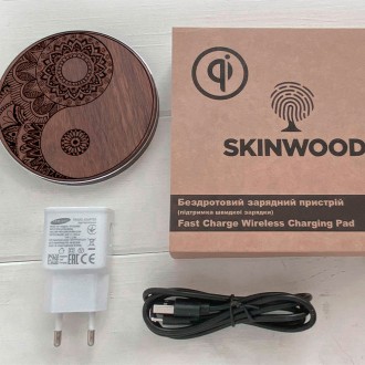 Беспроводная зарядка для телефона от SkinWood
SkinWood Fast Charger – беспроводн. . фото 2