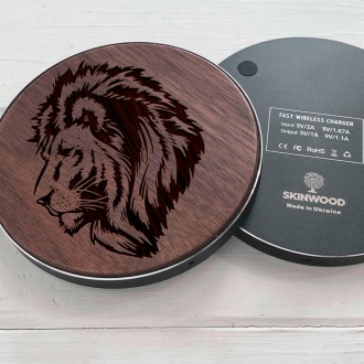 Беспроводная зарядка для телефона от SkinWood
SkinWood Fast Charger – беспроводн. . фото 8