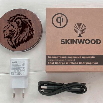 Беспроводная зарядка для телефона от SkinWood
SkinWood Fast Charger – беспроводн. . фото 7