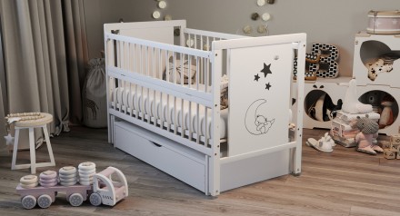 Для найсолодшого сну Вашого малюка пропонуємо ліжечко Ведмедик. Воно виконане з . . фото 2