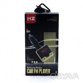 Автомобильный FM трансмиттер модулятор H2 Bluetooth MP3 — устройство, позволяюще. . фото 1