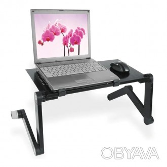 Подставка для ноутбука Laptop Table T6 00068 позволяет работать в любом месте и . . фото 1