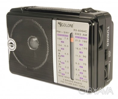 Радиоприёмник Golon RX-606- это отличный выбор для дома и дачи! Данное радио при. . фото 1