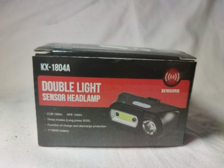 Ліхтарик серії KX 1804A XPE COB зроблений у стилі і має пластиковий корпус, що д. . фото 2