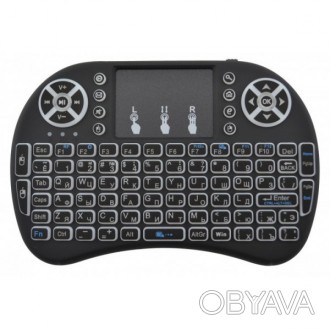 Описание
 Мини клавиатура - mini Keyboard I8 Rii - популярная беспроводная мини-. . фото 1