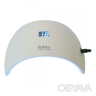 Лампа UV/LED Sun 9S мощностью 24 Вт применяется при полимеризации гель-лаков и б. . фото 1