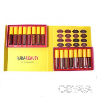 Набор помад Victoria's Secret Huda Beauty 58040 – это сочетание 16 различных отт. . фото 1