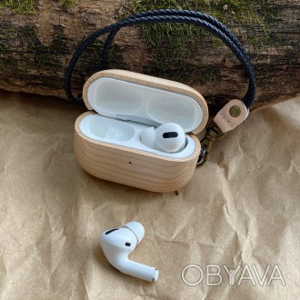 Деревянный Чехол для наушников AirPods
 
Деревянный чехол AirPods Pro New из дер. . фото 1