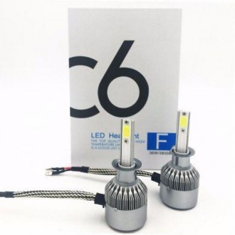 Описание Комплекта автомобильных LED ламп C6 H1 5537
Комплект автомобильных LED . . фото 2