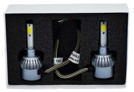 Описание Комплекта автомобильных LED ламп C6 H1 5537
Комплект автомобильных LED . . фото 7