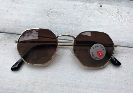 Подростковые очки polarized 3388-3 коричневые в золотой оправе. Днепр. фото 1 Подростковые очки polarized 3388-3 коричневые в золотой оправе. Днепр. фото 1