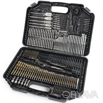 Описание Набора инструментов, сверл ANJI DEPOT Drill Set 8054 в чемодане, 246 шт. . фото 1