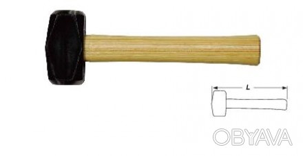 Кувалда 1,135кг ( 1383-86-1135 ) - ручний ударний інструмент з важким бойком ваг. . фото 1