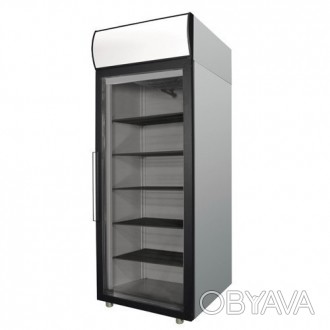 Шкаф холодильный, стеклянная дверь,исполнение нержавеющая сталь,470 л, темпер.+1. . фото 1