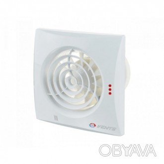 Вентилятор Вентс Квайт 125 используется для вытяжной вентиляции помещений ванной. . фото 1