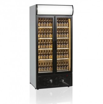  FSC890S-P Холодильный шкаф со стеклом Самозакрывающиеся раздвижные стеклянные д. . фото 3