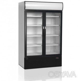  FSC1200H-P Холодильный шкаф со стеклом Распашные стеклянные двери Световое табл. . фото 1
