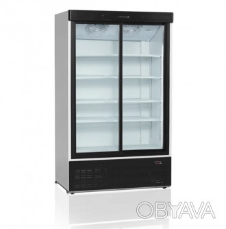 FS1202S Холодильный шкаф со стеклом Самозакрывающиеся раздвижные стеклянные двер. . фото 1