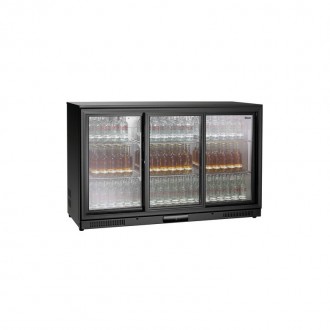 Бар-холодильник емкостью 270 л, с внутренним освещением и тремя самозакрывающими. . фото 2