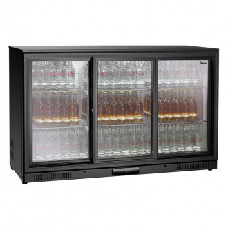 Бар-холодильник емкостью 270 л, с внутренним освещением и тремя самозакрывающими. . фото 3