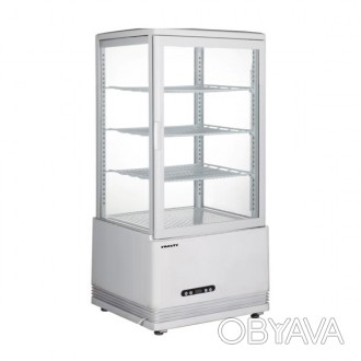 Шкаф холодильный наСтольный стекло с 4-х сторон, 3 полки LED подсветка с двух ст. . фото 1