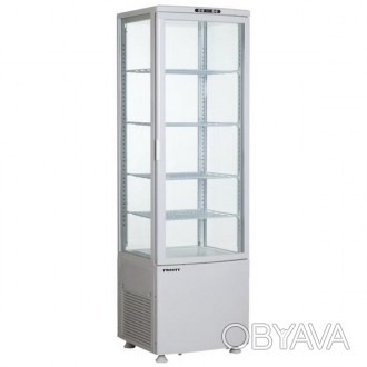 Шкаф холодильный стекло с 4-х сторон, четыре регулируемые полокитемпература 0°/+. . фото 1