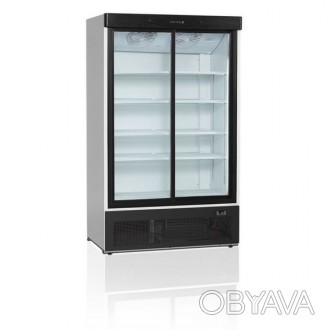 Холодильный шкаф со стеклом FS1202S
Самозакрывающиеся раздвижные стеклянные двер. . фото 1
