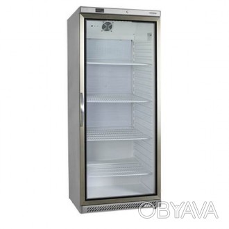 Холодильный шкаф GN2/1 UR600SG-IВнутренняя LED подсветкаЭлектронный термостатДин. . фото 1