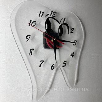 Часы отлично подойдут в интерьер стоматологической клиники. Надпись изменяется с. . фото 3