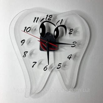Часы отлично подойдут в интерьер стоматологической клиники. Надпись изменяется с. . фото 5