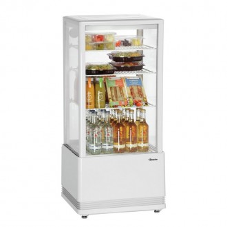 Компактная витрина-холодильник вместимостью 78 л особенно хороша в местах с высо. . фото 4
