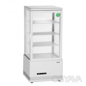 Компактная витрина-холодильник вместимостью 78 л особенно хороша в местах с высо. . фото 1