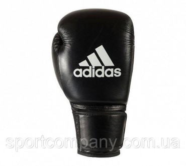 Боксерские перчатки кожаные Adidas Performer профессиональные тренировочные для . . фото 7
