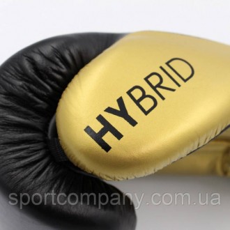 Перчатки боксерские Adidas кожа Hybrid 200 для бокса и единоборств профессиональ. . фото 3
