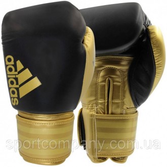Перчатки боксерские Adidas кожа Hybrid 200 для бокса и единоборств профессиональ. . фото 2