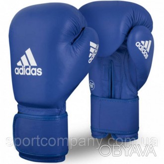 Соревновательные боксерские перчатки Adidas AIBA Amateur Competition Gloves. Офи. . фото 1