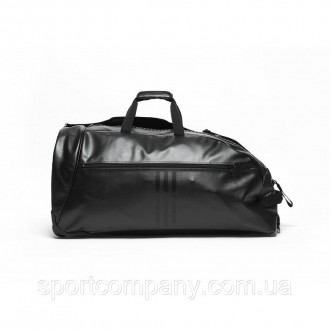 Дорожная сумка на колесах Adidas универсальна и проста в дизайне, предназначена . . фото 6