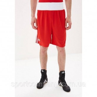 Боксерская форма красная Adidas одежда костюм для бокса соревнований Base Punch . . фото 5