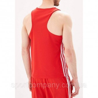 Боксерская форма красная Adidas одежда костюм для бокса соревнований Base Punch . . фото 4