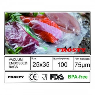Пакеты вакуумные гофрированные Frosty 02535 100 шт. Кропивницький. фото 1 Пакеты вакуумные гофрированные Frosty 02535 100 шт. Кропивницький. фото 1